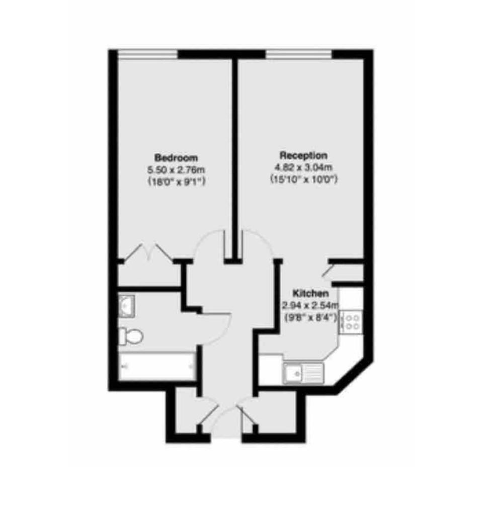 Central Locations 1 Bed Apartments Sleeps 4 London Bagian luar foto